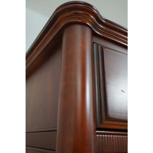 Durham Cherry Armoire Chifferobe Tv Unit For Sale - Image 16 of 18