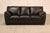 Italsofa Pair of Black Leather Sofas For Sale - Image 13 of 18