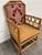 Chinoiserie Antique Brighton Pavilion Style Bamboo Lounge Chair Armchair For Sale - Image 3 of 12