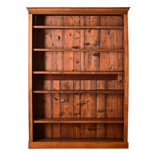 English 19th Century Pine Bookcase For Sale