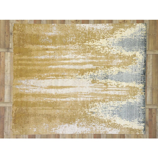 Textile Contemporary Area Rug With Nordic Style - 08'02 X 09'10 For Sale - Image 7 of 9