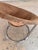 Balloon Sling Armchair in Brown Suede from Lusch & Co For Sale - Image 9 of 11