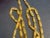 24 Karat Pure Gold Hand Made Yellow Gold Tube Chain Necklace, 4 Gm, 16 Inch For Sale - Image 9 of 18