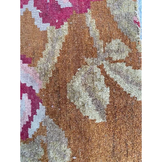 Small Antique East European Rug For Sale - Image 9 of 11