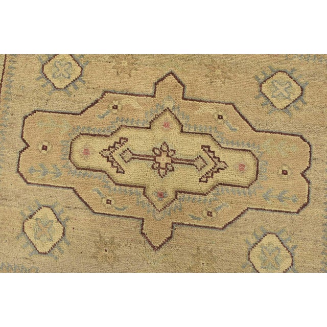 Textile Ziegler Rug 9’10” X 14’1” Brown Wool Traditional Hand-Knotted Oriental Carpet For Sale - Image 7 of 15