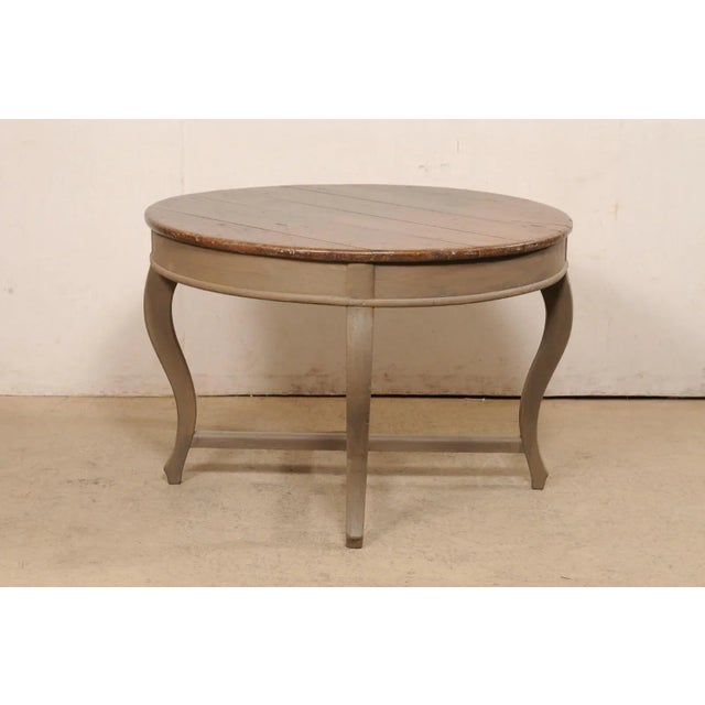 19th Century 19th Century Brazilian Peroba Wood Center Table For Sale - Image 5 of 10