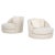 Milo Baughman Style Oversized Swivel Lounge Chairs by Directional - A Pair For Sale - Image 12 of 12