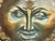 Gold 1960s Italian Modern Enameled Sun Sculpture For Sale - Image 8 of 11