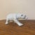 White Mid-Century Danish-Style Glazed Porcelain Walking Polar Bear Small Sculpture For Sale - Image 8 of 10