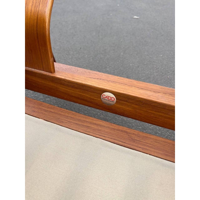 Vintage FD164 Easy Chair by Arne Vodder for Cado For Sale - Image 12 of 13