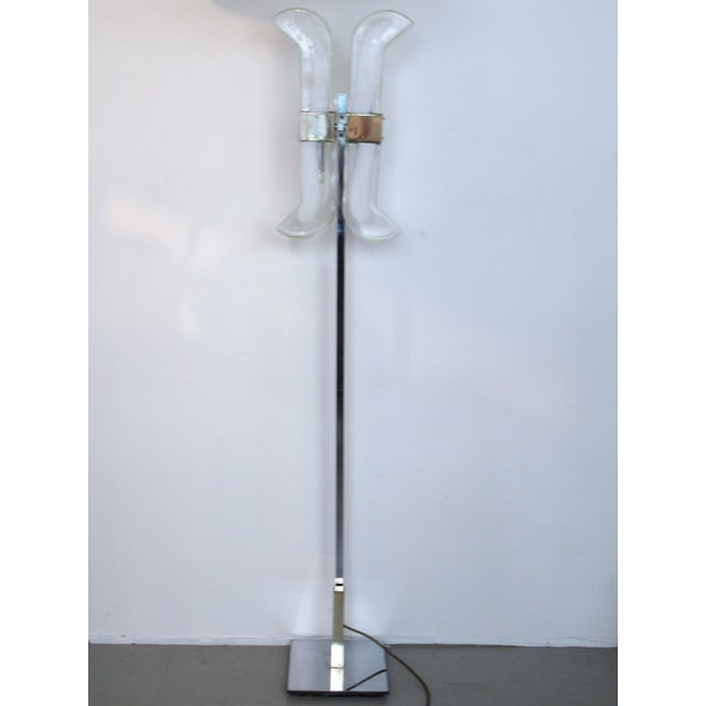 Murano Glass Floor Lamp from the 1960s For Sale - Image 9 of 18