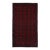 Rug & Kilim’s Baluch Tribal Runner Rug in Burgundy Red With Geometric Patterns For Sale