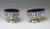Silver Silver Bowls with Cobalt Blue Glass Liners by Master Bubeniczek, Vienna, Austria, 1900s, Set of 3 For Sale - Image 8 of 13