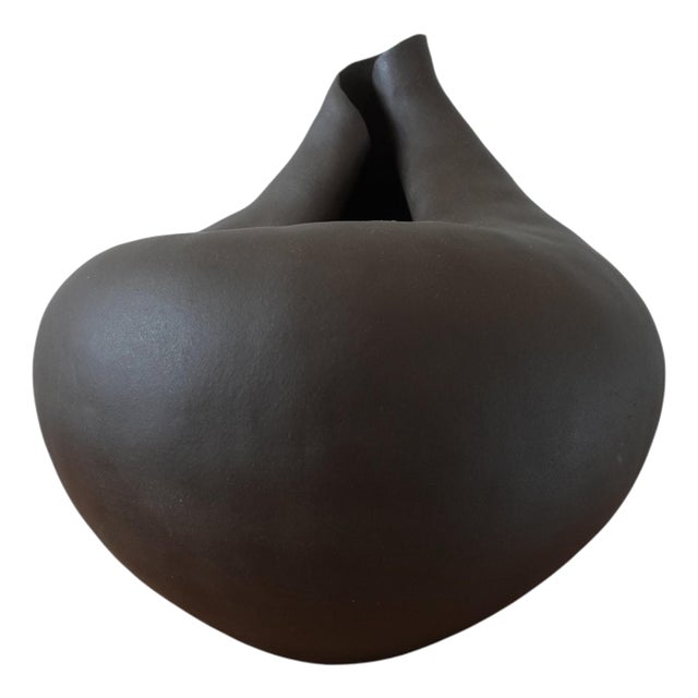 Blossom V Sculptural Ceramic Vase by Audrey Vo Van For Sale