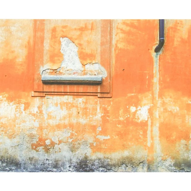 Vintage Architectural Detail in Ochre Photograph For Sale