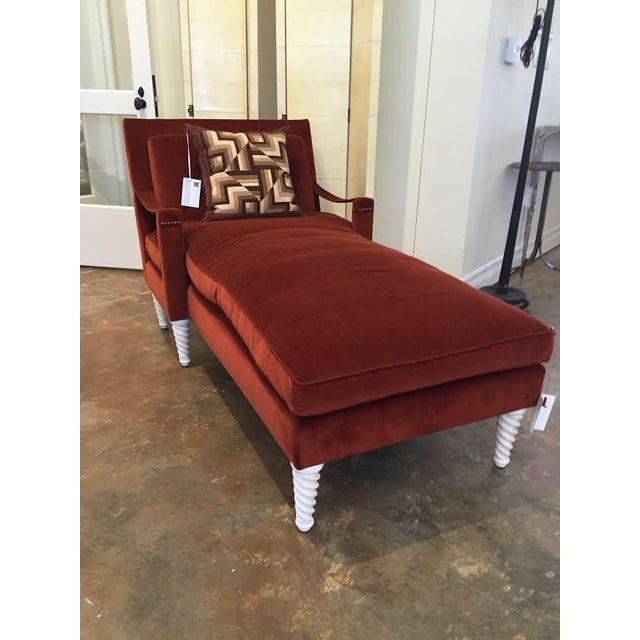 Truex American Furniture "Pauline Chaise" | Chairish