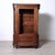 Louis XVI Art Nouveau Semi-Circular Mahogany Display Cabinet, Italy, 1890s For Sale - Image 6 of 18