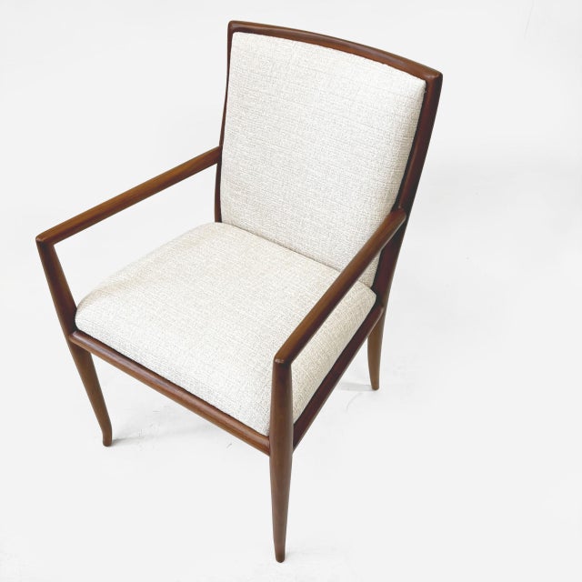 John Widdicomb Armchairs Th Robsjohn-Gibbings 1950s For Sale - Image 4 of 5
