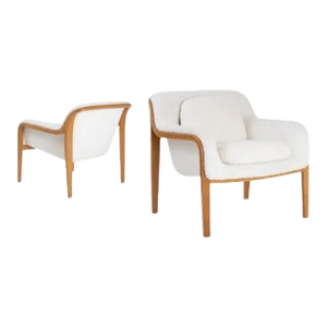 Bill Stephens Knoll Vintage 1315 Lounge Chairs - A Pair