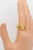 1990s Temple St. Clair Diamond Flower Band Ring in 18k Yellow Gold, Size 6.25 For Sale - Image 9 of 9
