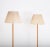 Brass & Leather Floor Lamps, Sweden, 1950s, Set of 2 For Sale - Image 3 of 11