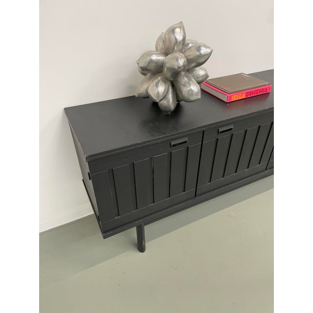 Modernist Oak Sideboard, 1970s For Sale - Image 4 of 18