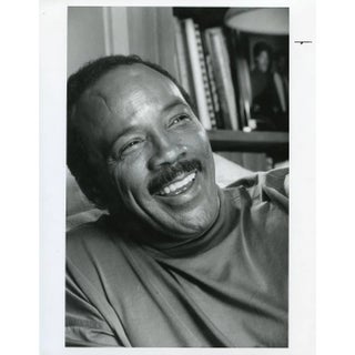 Quincy Jones by Arny Freitag - Vintage B/w Photo - 1960s 1960s For Sale