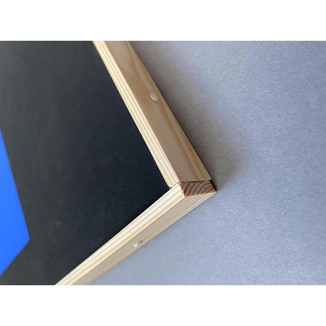 Aurélie Nemours, Espace Bleue, 1957, Silkscreen For Sale - Image 4 of 7