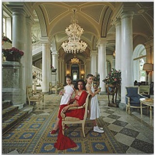 Slim Aarons "Droulers and Daughters" Print For Sale