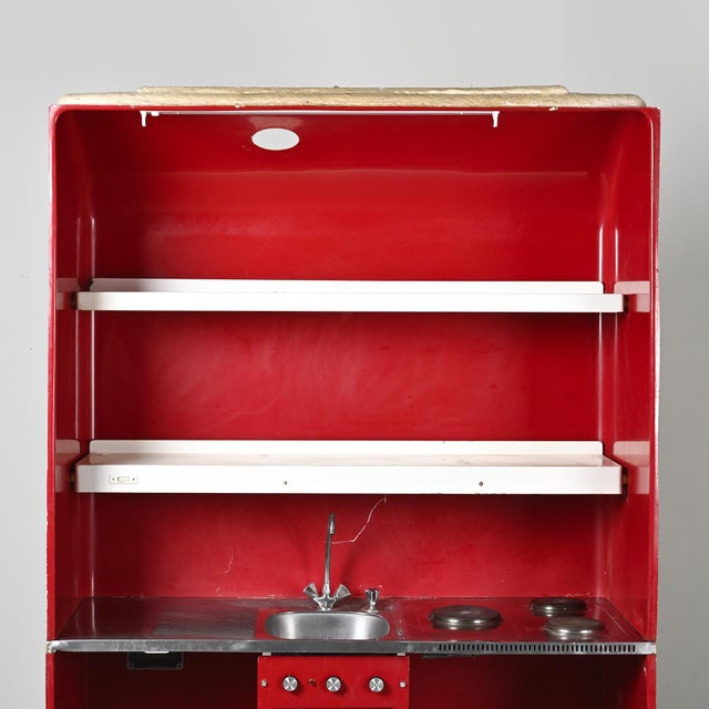 Vintage French Kitchen Block by Charlotte Perriand for Les Arcs, 1970s For Sale - Image 3 of 10