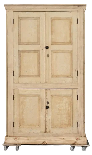English Pine Housekeepers Cupboard, 1880