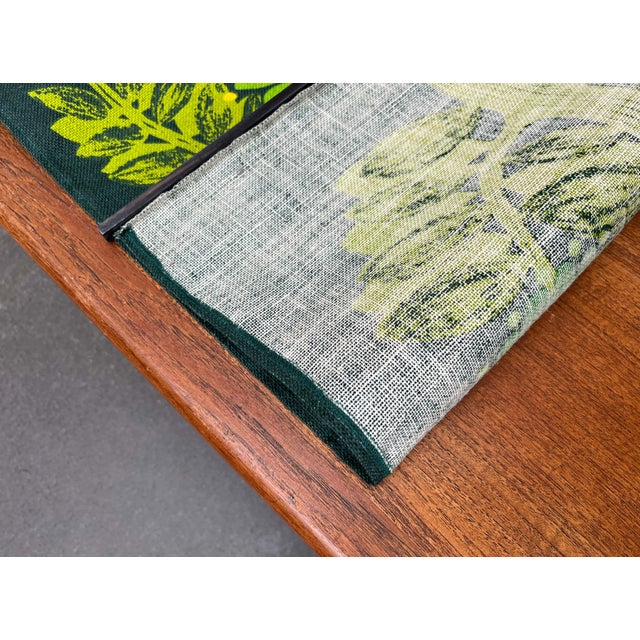 Mid-Century Modern Swedish Linen Wall Tapestry from Ulla Scheuer, 1960s For Sale - Image 14 of 18