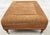 Brown Hickory Chair Company Alex Cocktail Ottoman Coffee Table on Casters For Sale - Image 8 of 12