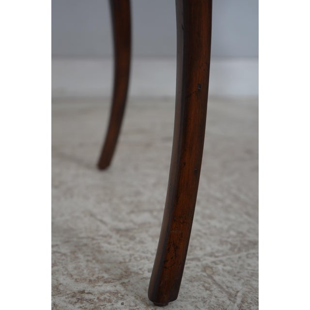 Maitland Smith Burlwood 1 Drawer Writing Desk For Sale - Image 16 of 18