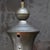 French Art Deco Matte Glass and Black Nickel-Plated Pendant Lamp, 1920s For Sale - Image 6 of 9