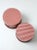 Vintage Candy Cane Stripe Hat Boxes Pair For Sale - Image 9 of 13