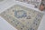 Oushak Antique Floral Handknotted Carpet For Sale - Image 4 of 10