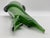 Vintage Green Swirl Torchon Blown Glass Vase attributed to Fratelli Betti, Italy, 1950s For Sale - Image 6 of 7