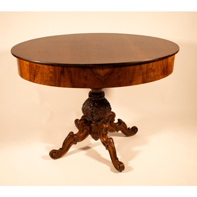Antique Swedish Table from G. & W. Andersson, 1889 For Sale - Image 3 of 8