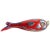 Priced per item (only 2 fish available as shown). Large and beautiful vintage Murano hand blown deep sapphire blue, ruby...