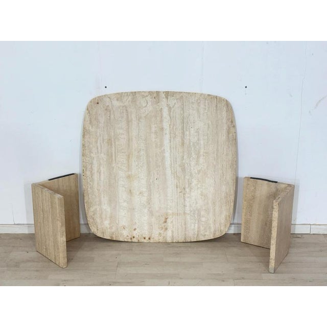Vintage Travertine Coffee Table, 1970s For Sale - Image 10 of 11