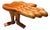 Surrealist Hand-Foot Occasional Table in Mahogany by Pedro Friedeberg For Sale