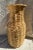 Vintage Split Bamboo/Rattan Floor Vase w/handles. Great with dried floral arrangement. I also have another one with just 1...