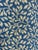 Traditional Brunschwig and Fils 1 Yard of Blue and White Reversible Woven Leaf Pattern For Sale - Image 3 of 3
