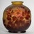 Red and Yellow Glass Vase by E. Gallé, 1920s For Sale - Image 6 of 7