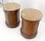 Pair of Round Cylinder Shape Two Doors End Lamp Tables Stands Pull Out Trays For Sale - Image 18 of 18