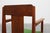 Amsterdamse School Oak and Velvet Side Chair, the Netherlands, 1920s For Sale - Image 12 of 15