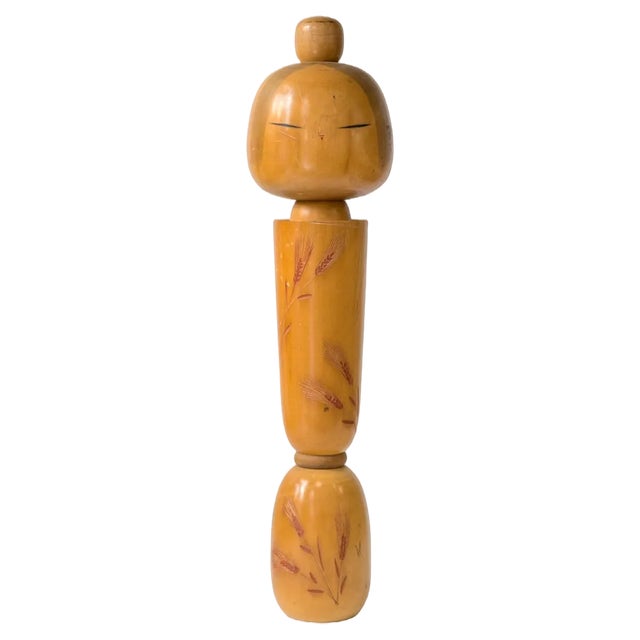Mushin Kokeshi by Kishi Sadao, Japan, 1968 For Sale