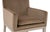 Wood Essentials for Living Drake Cotton Brown Armchair For Sale - Image 7 of 8