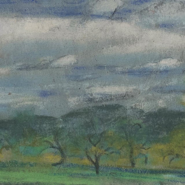 Paper 'Orchard Beneath Blue Sky', by Arthur Bowen Davies, New York Armory, Ashcan School, Asl, Aic, NYMoMA For Sale - Image 7 of 9